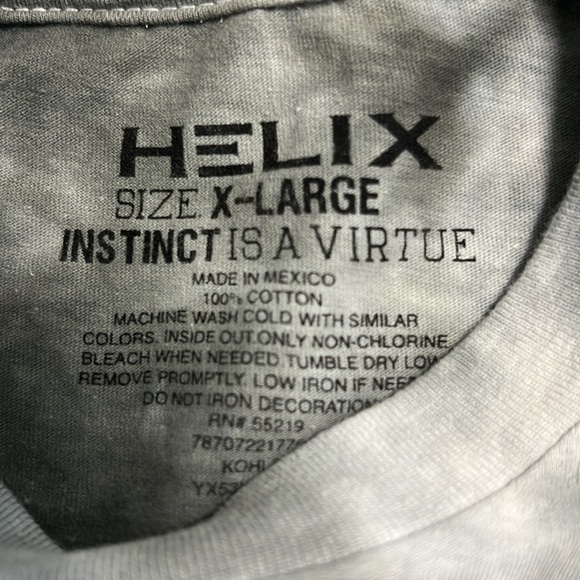 Helix Tie Dye Short Sleeve T Shirt Death Valley Desert Speedway Motorcycle XL - Picture 3 of 4